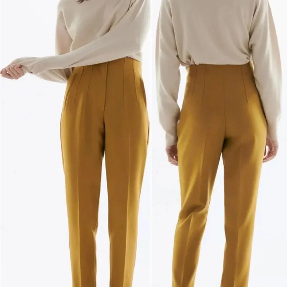 NEW KITTENISH | Dijon High Waisted Seam Tailored Pants | Multiple Sizes - Picture 8 of 9